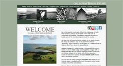 Desktop Screenshot of gallowayhouseestate.co.uk